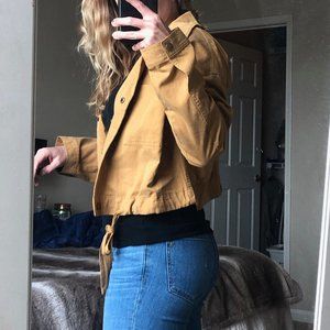 Mustard Crop Jacket